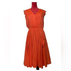 TRACY REESE SLEEVELESS FULL BODICE DRESS WITH POCKETS